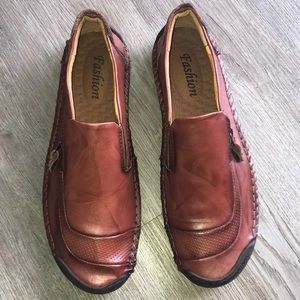 Mens leather loafer’s